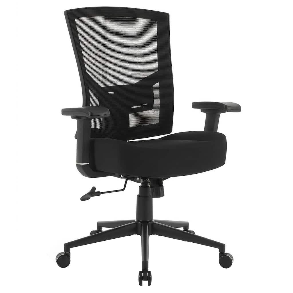 Big and Tall Office Chair 600lbs with Lumbar Support for Eight Hour Daily Work Ergonomic Mesh Desk Chair Widen 3D Cushion