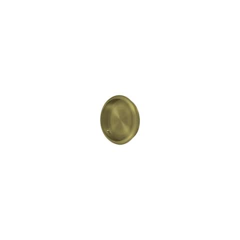 Deltana Solid Brass 2-1/2" Round Flush Mount Pull for Sliding Doors