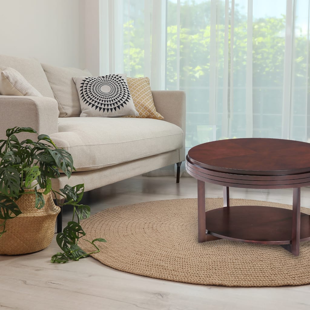 Oval Condo Apartment Coffee Table