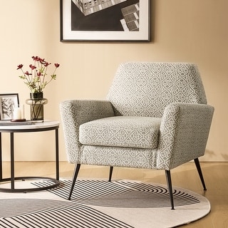 Silas Modern Armchair with Metal Legs by HULALA HOME