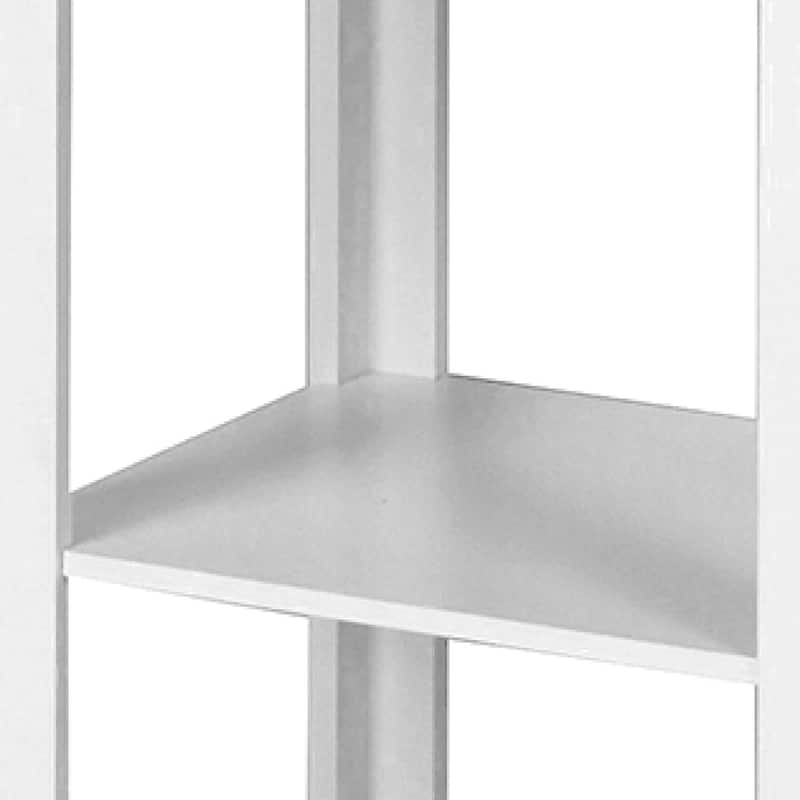 Teamson Home Madison Freestanding Linen Tower - 13"L x 15"W x 63"H