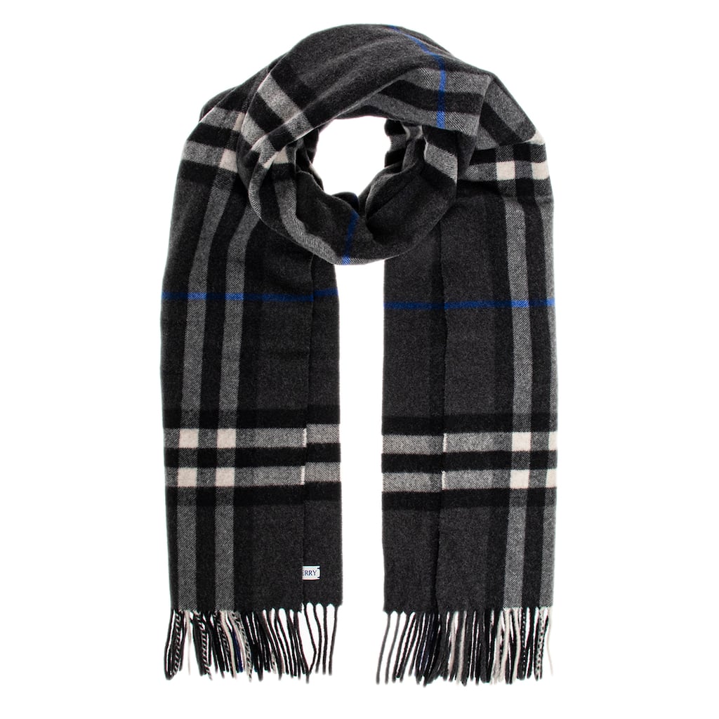 Burberry Check Oversized Cashmere Scarf