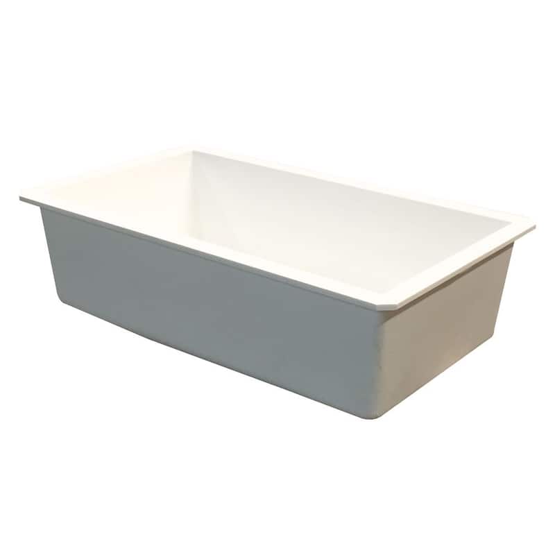 Transolid Radius Granite 31-inch Undermount Kitchen Sink