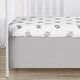preview thumbnail 5 of 4, Sweet Jojo Designs Grey and White Boho Bohemian Elephant Boy Girl Gender Neutral 3p Nursery Crib Bedding Set Gray Safari Animals