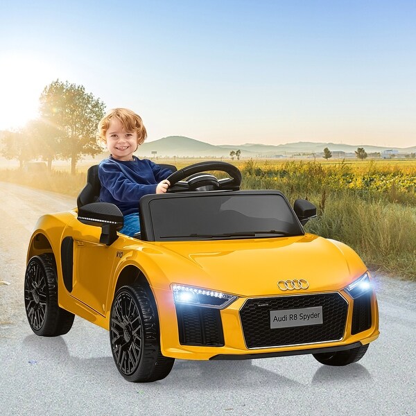Electric Car for Kids, Audi R8 Spyder Licensed - Bed Bath & Beyond