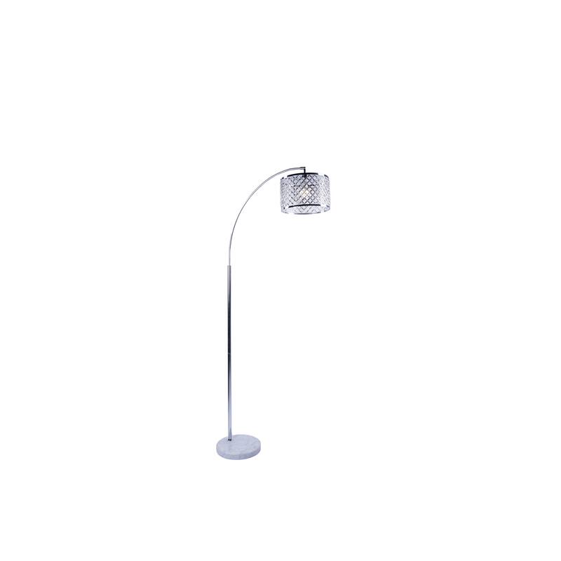 Elegant Crystal Arch Lamp