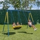 preview thumbnail 2 of 10, Metal Play and Swing Set for Kids 3 Kids Max