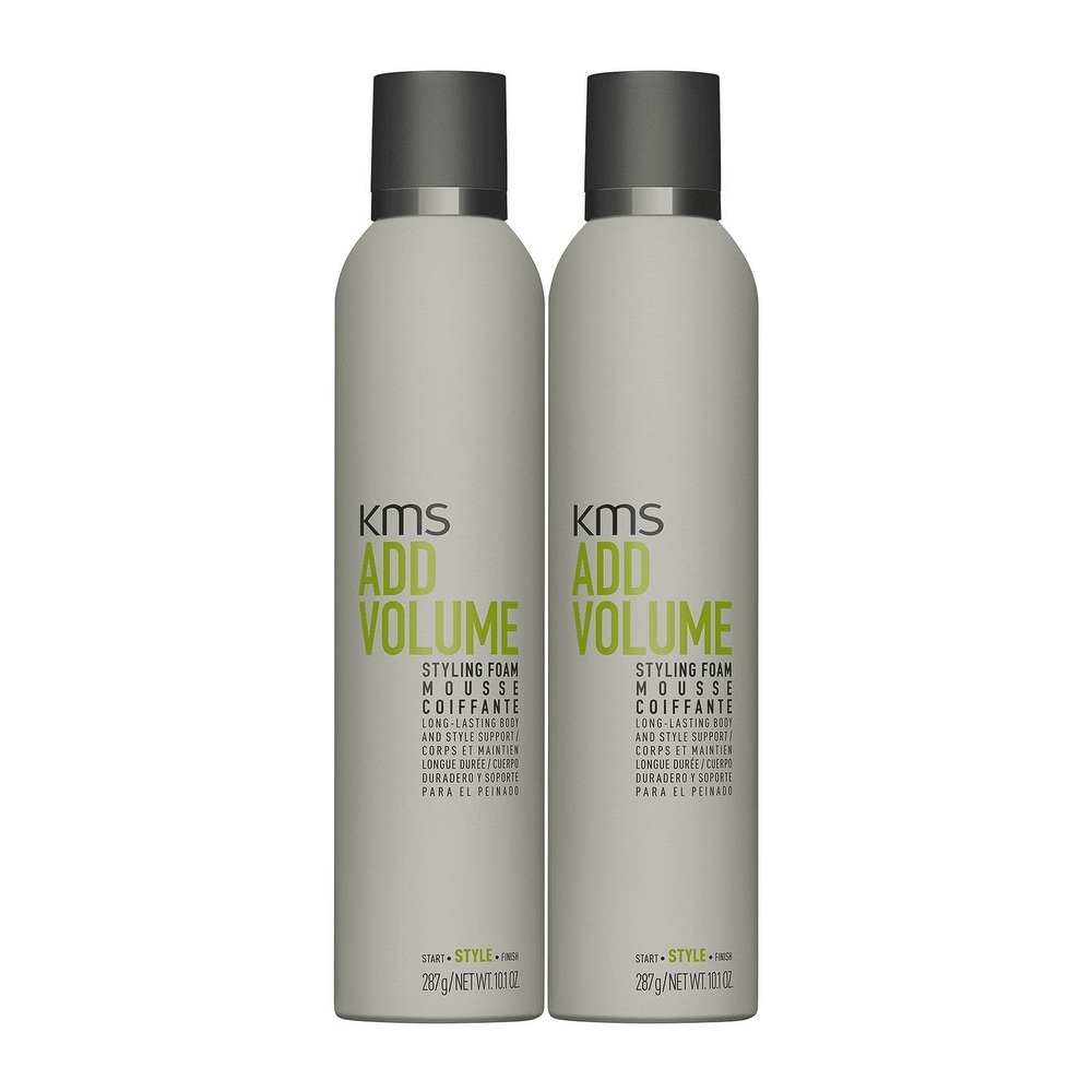 Kms Kms Add Volume Styling Foam Mousse 10 1 Ounce Pack Of 2 Hair Mousses And Foams From Overstock Com Shefinds