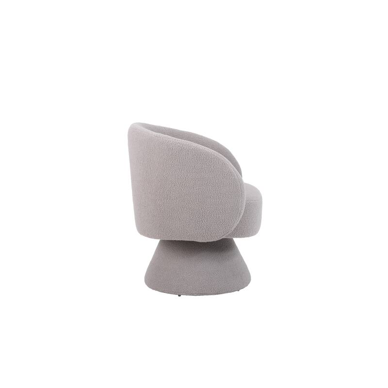 Modern 360 Degree Swivel Accent Chair Armchair, Comfy Velvet Barrel Chair for Living Room,Round Swivel Accent Chair Corner Chair