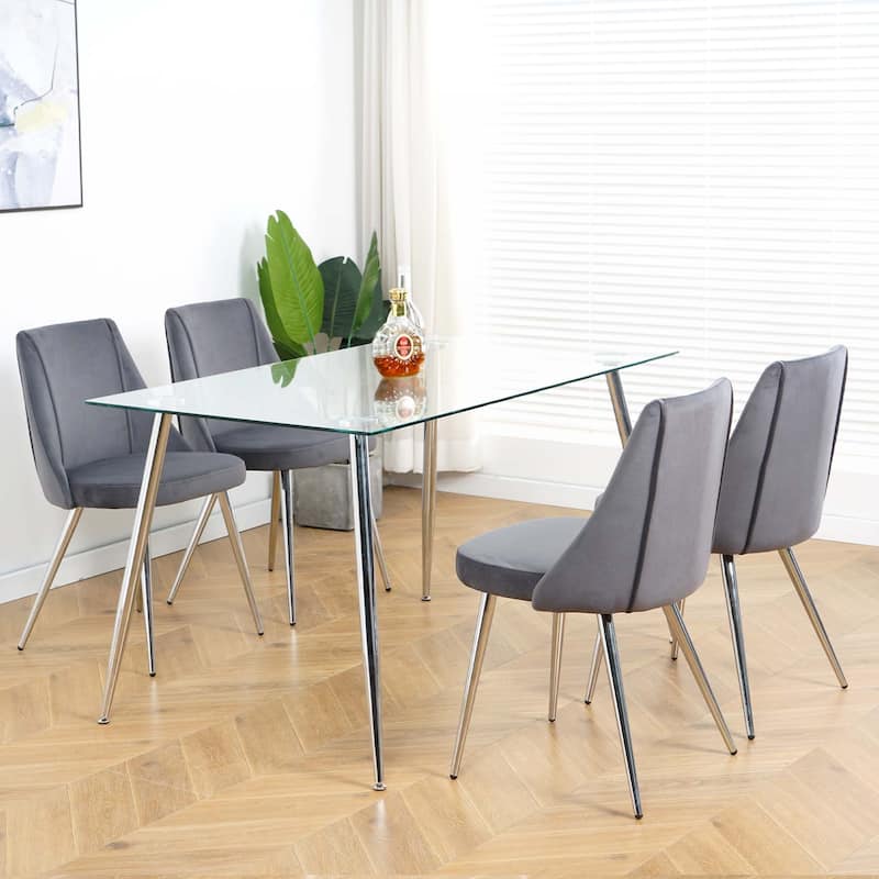 Velvet Dining Chairs(set of 4)