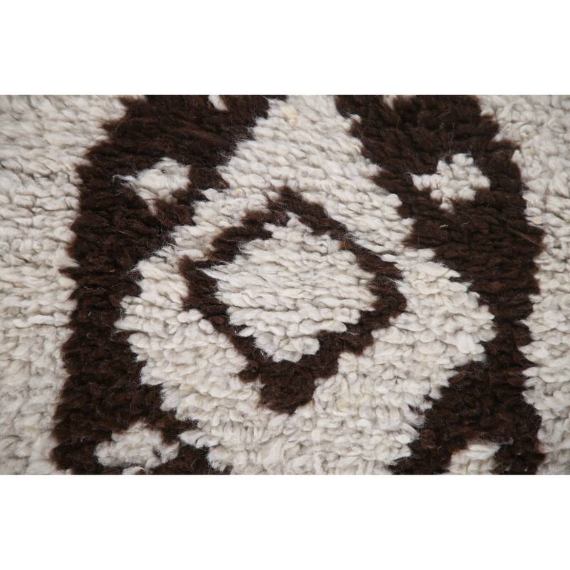 Plush Turkish Anatolian Runner Rug Hand-knotted Wool Carpet - 3'2"x 11'5"