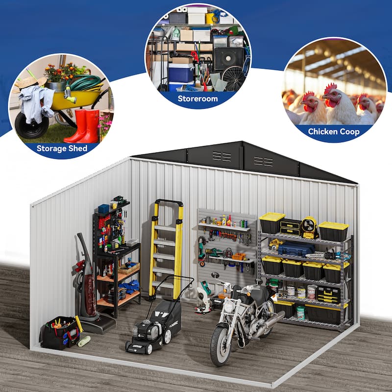 Steel Outdoor Storage Shed