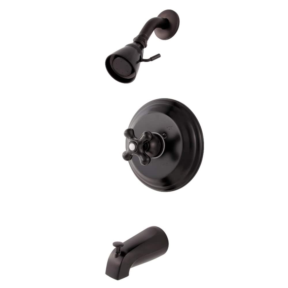 Kingston Brass Duchess Tub and Shower Trim Package with 1.8 GPM Single