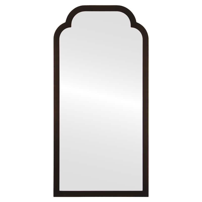 Tyler Framed Full Length Mirror - Clover Cathedral - 23.4x47.4 - Rubbed Bronze