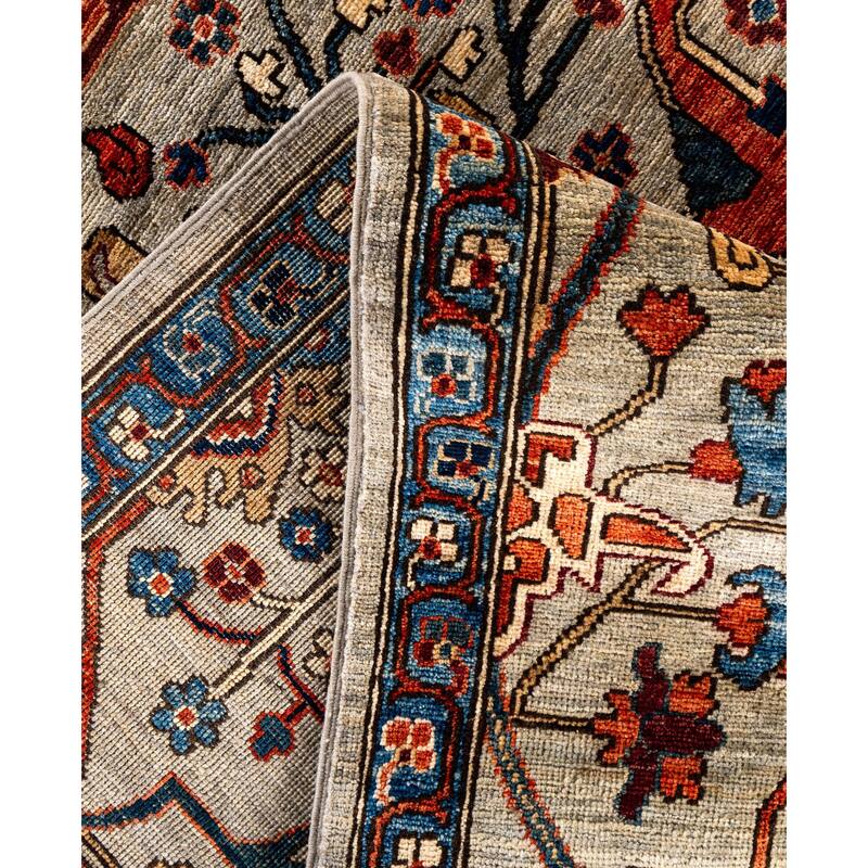 Serapi One-of-a-Kind Hand-Knotted Area Rug - Beige - 8' 10" x 11' 10"