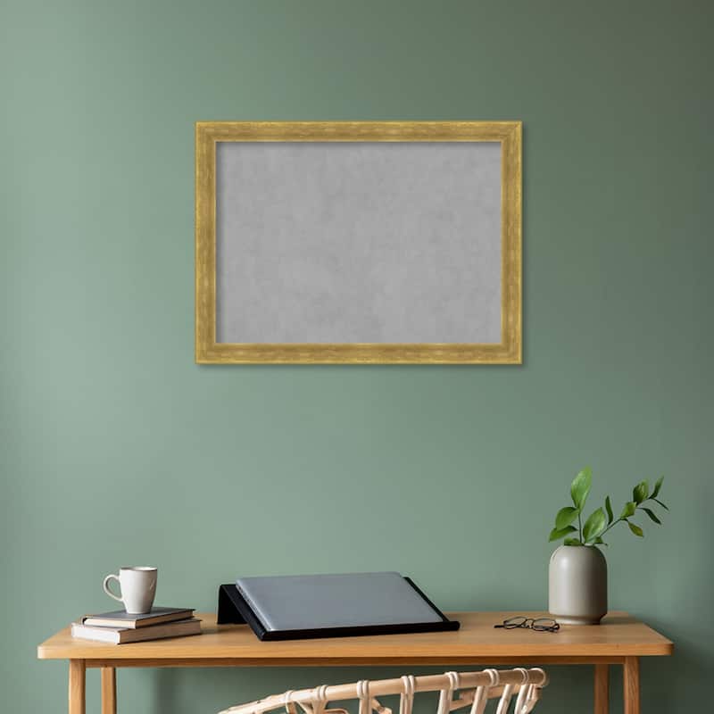Amanti Art Angled Gold Framed Magnetic Board