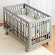 preview thumbnail 2 of 4, BreathableBaby Breathable Mesh Liner for Cribs, 4-Sides, Classic 3mm