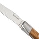 preview thumbnail 2 of 4, Bloomhouse 4-Piece German Stainless Steel Steak Knife Set - Premium Olive Wood Handle Steak Knives, Full-Tang Blades - Natural