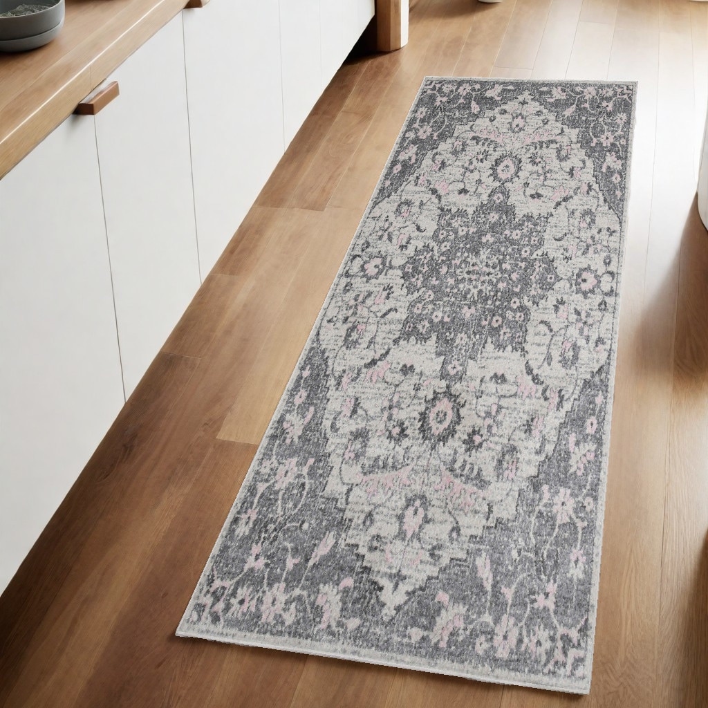 Power Loomed Stain Resistant Durable Area Rug - 96' X '31' X '0.38