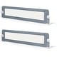 preview thumbnail 2 of 17, Gymax 2PCS 71'' Toddler Foldable Bed Rail w/ Adjustable Safety Strap Grey