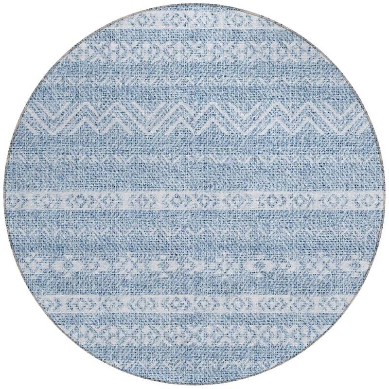 HomeRoots Southwestern Transitional Rectangle Outdoor Rug