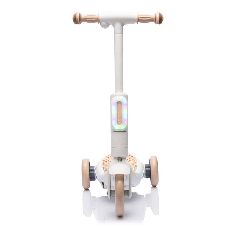 2in1 Kids Ride On Three-Wheel Balance Electric Scooter, Toy for kids, Tail Color Lights W/Spray, Wider Pedal