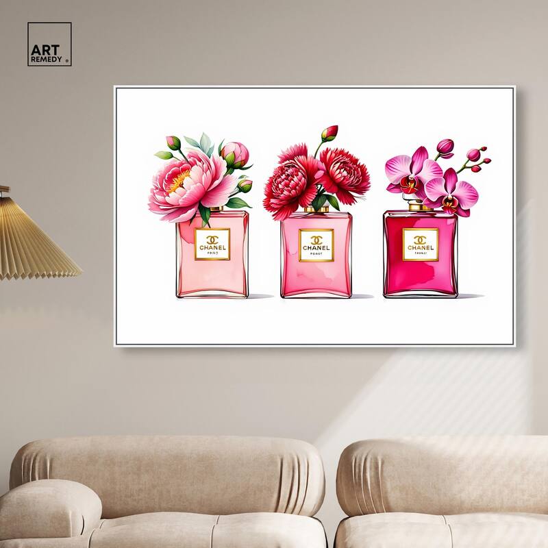 Fragrant Florals Canvas by Art Remedy