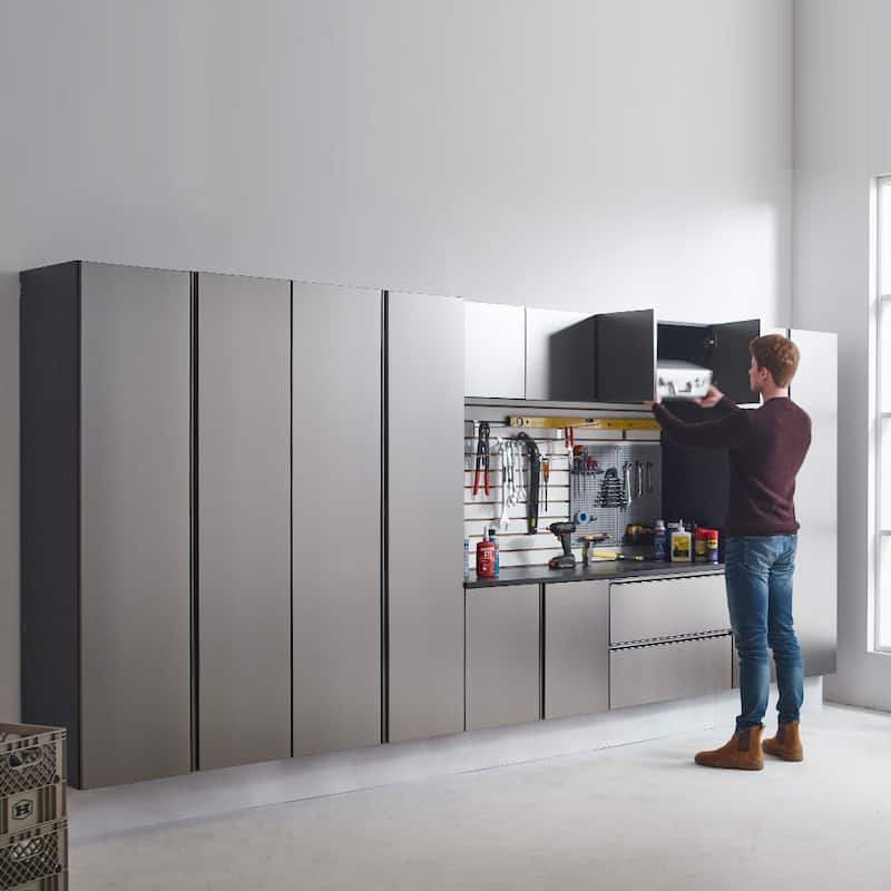 Wall Mounted Storage Garage Cabinet