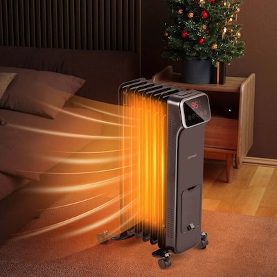 Portable Oil Filled Radiator Heater Electric Space Heater