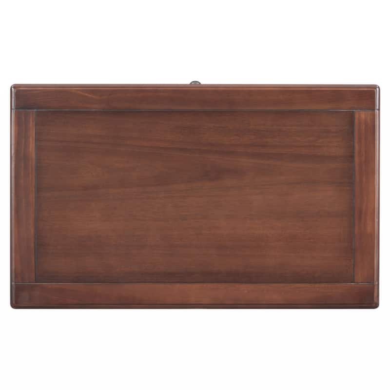 3-Drawer Nightstand Storage Wood Cabinet