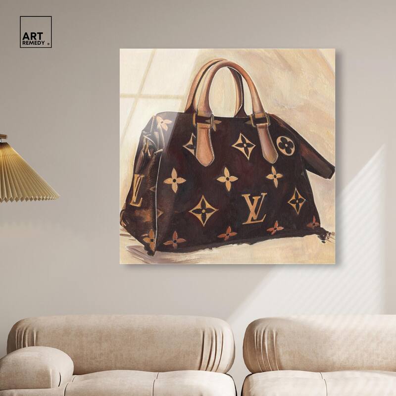 Doll Memories Majestic Monogram Acrylic by Art Remedy, Ready to Hang