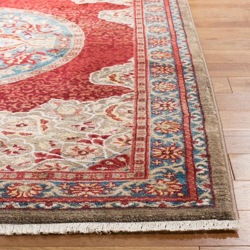 SAFAVIEH Kashan Patrice Oriental Rug with Fringe