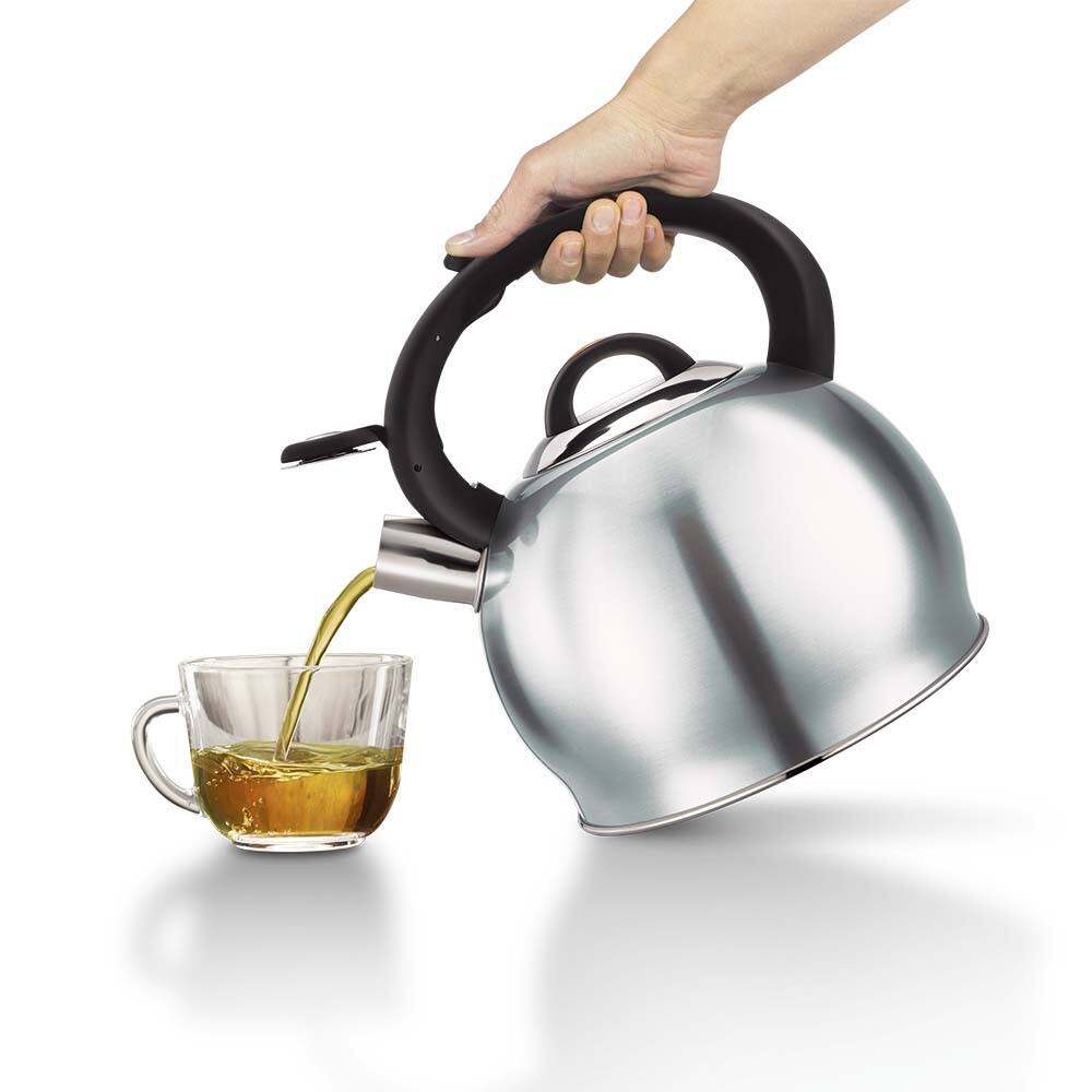 Berlinger Haus Stainless Steel Kettle 3.2 qt Moonlight Collection On