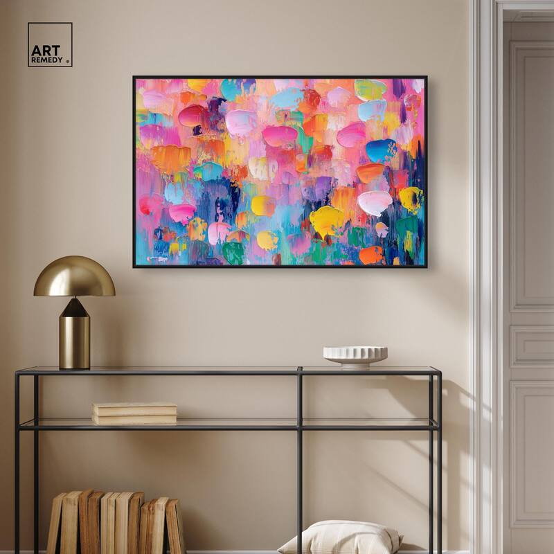 Jubilee of Colors Canvas by Art Remedy