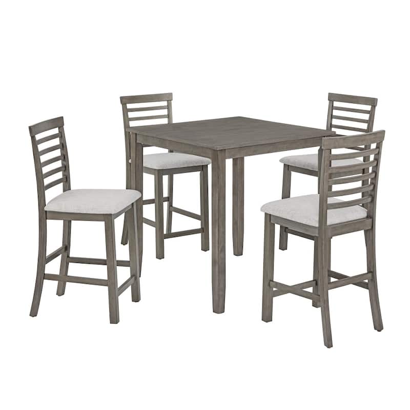 Retro Breakfast 5-Piece Dining Table Set