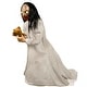 preview thumbnail 9 of 12, Haunted Hill Farm Lunging Lily the Demonic Zombie Girl by Tekky, Premium Talking Halloween Animatronic, Plug-In or Battery