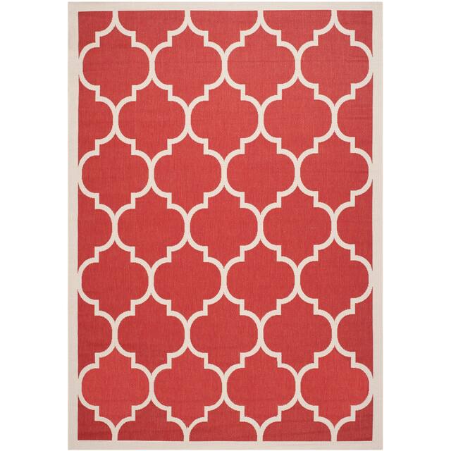 SAFAVIEH Courtyard Kathy Indoor/ Outdoor Waterproof Patio Backyard Rug