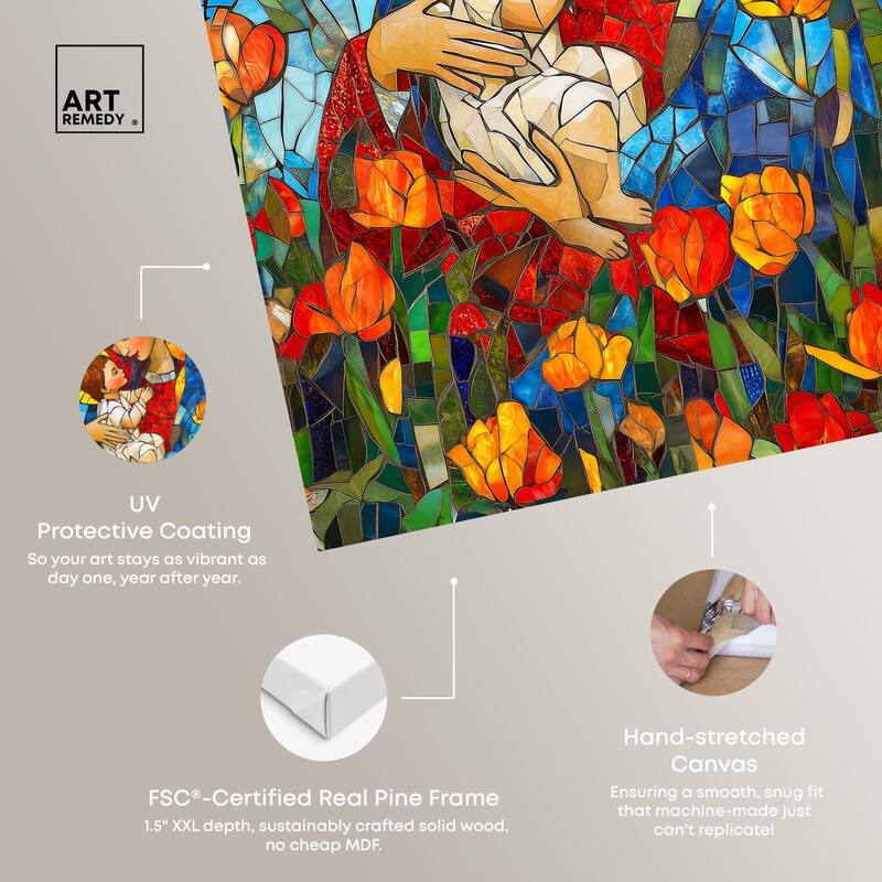 Glass Gospel I Canvas by Art Remedy, Gallery Wrapped