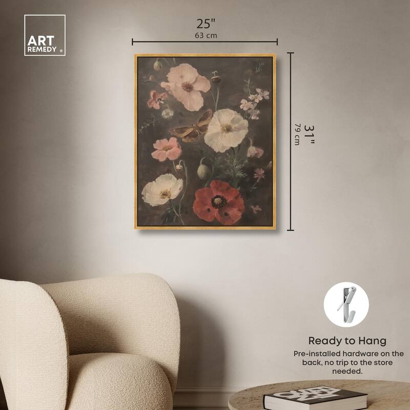 Vintage Botanicals II Canvas by Art Remedy