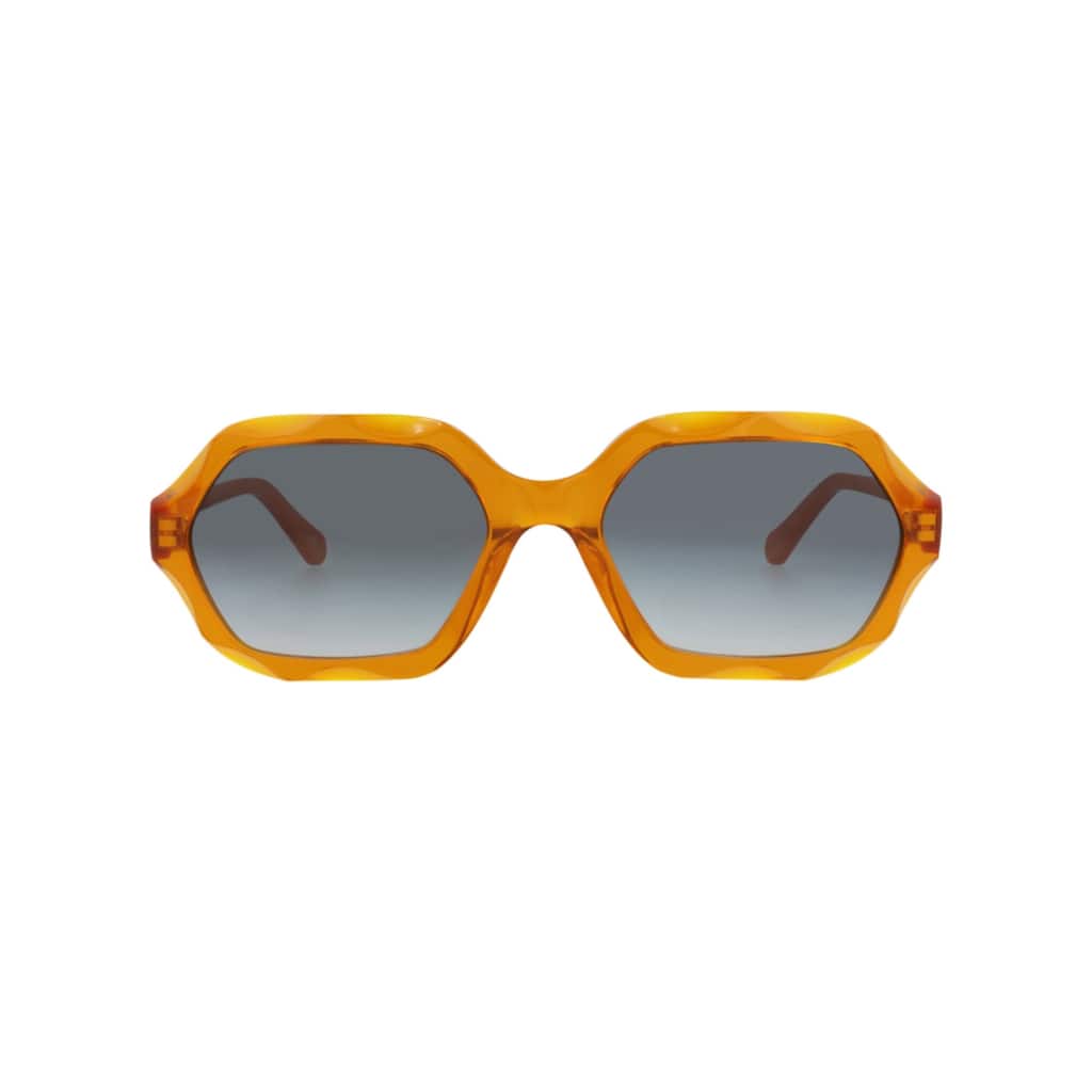 Chloé Square-Frame Recycled Acetate Sunglasses