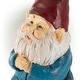 preview thumbnail 68 of 104, Gnome Folding Hands Looking Up Garden Statue