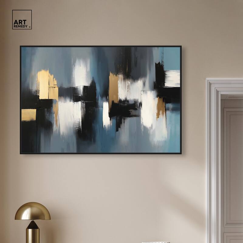 Within Blues Canvas by Art Remedy