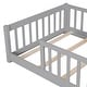 preview thumbnail 19 of 55, Floor Platform Bed with Fence without Door