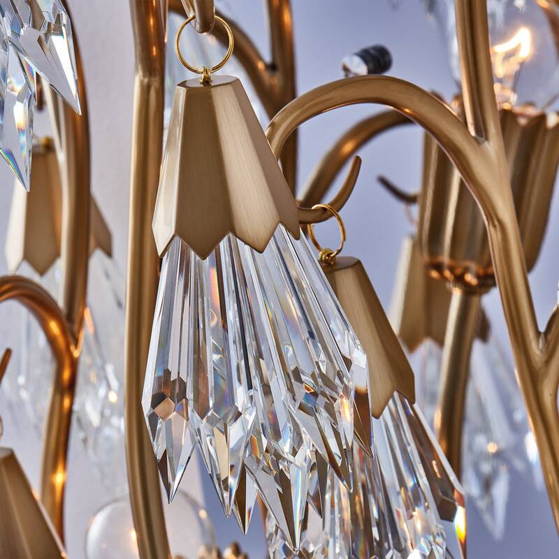 Allegri 040323-FR001 Tulipani 3 Light 26" Tall Wall Sconce