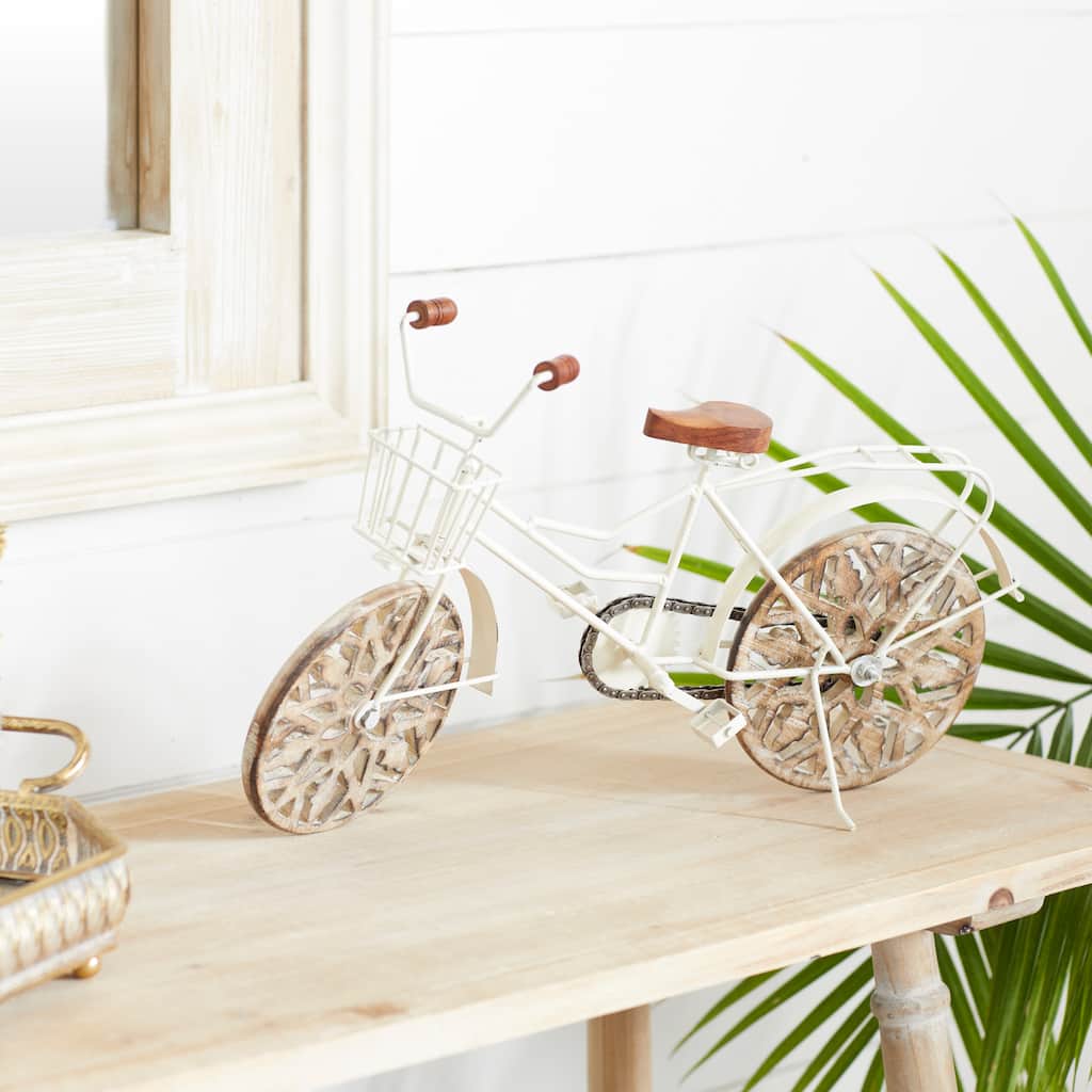 Iron Vintage Sculpture Bicycle 12 x 19 x 5 - 19 x 5 x 12