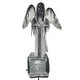 preview thumbnail 9 of 18, Haunted Hill Farm Lifesize Animatronic Haunted Angel Statue with Lights and Sound, Indoor/Covered Outdoor Halloween Decoration