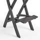 preview thumbnail 29 of 29, Polaris Outdoor 26" Square 3 Piece Wood and Wicker Bar Height Set by Christopher Knight Home