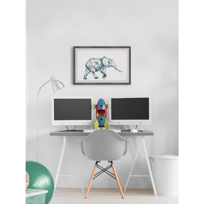 Getting Muddy Framed Wall Art, Elegant Home Touch - Sophisticated Artwork for Refined Décor