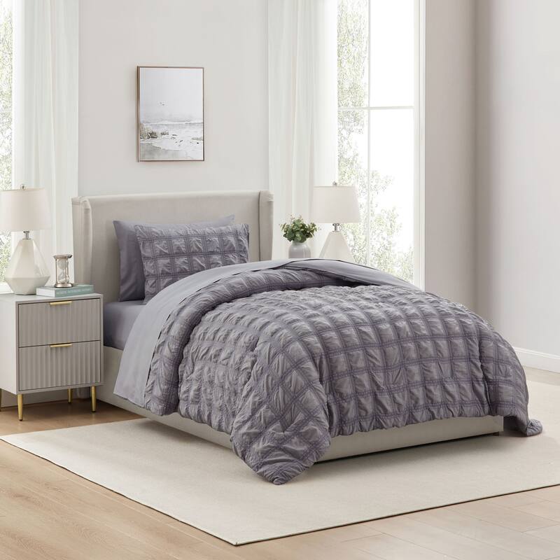 Empyrean Modern Comforter Seer Sucker