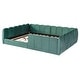 preview thumbnail 21 of 37, Velvet Upholstered Floor Bed